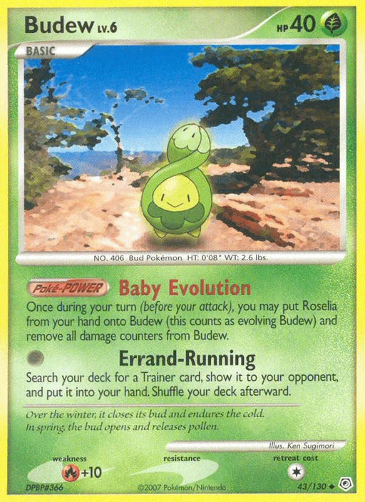 Budew (43/130) [Diamond & Pearl: Base Set] - for just $1.85! 
