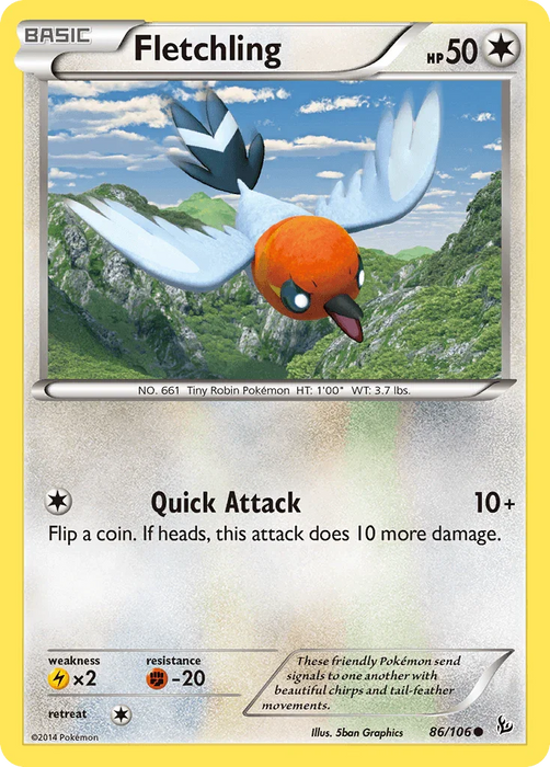Fletchling (86/106) [XY: Flashfire] - for just $0.10! 
