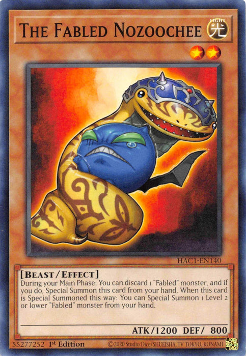 The Fabled Nozoochee [HAC1-EN140] Common - for just $0.10! 
