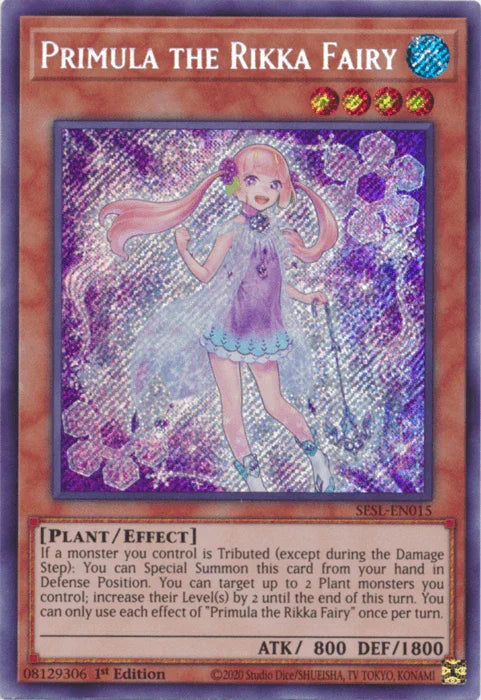 Primula the Rikka Fairy [SESL-EN015] Secret Rare - for just $0.30! 