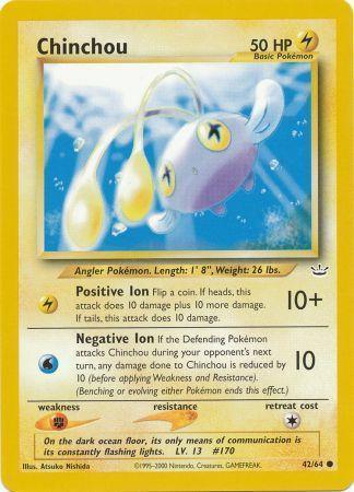 Chinchou (42/64) [Neo Revelation Unlimited] - for just $0.20! 