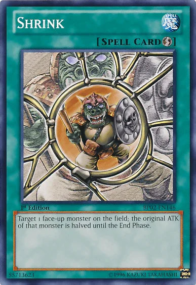 Shrink [BP02-EN146] Mosaic Rare - for just $0.20! 