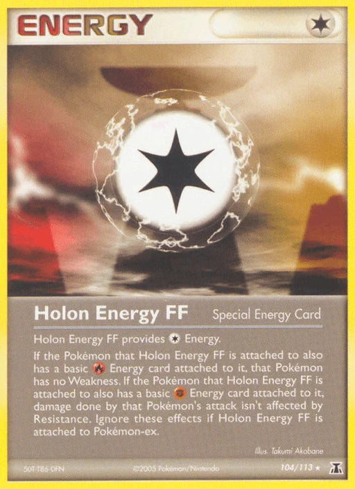 Holon Energy FF (104/113) [EX: Delta Species] - for just $0.55! 