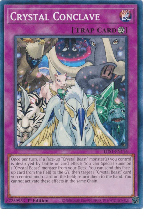 Crystal Conclave [LDS1-EN116] Common - for just $0.10! 