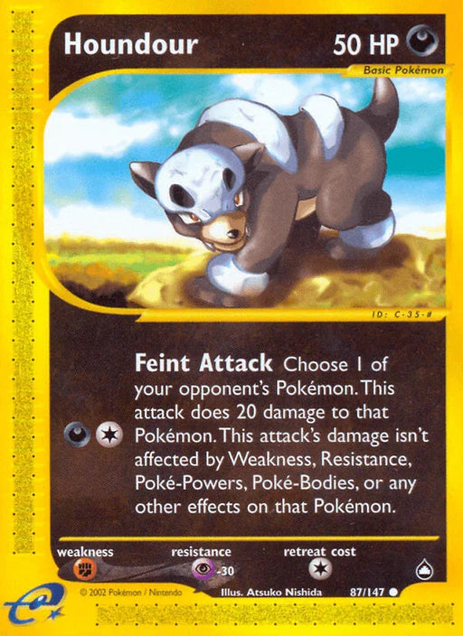 Houndour (87/147) [Aquapolis] - for just $3.75! 