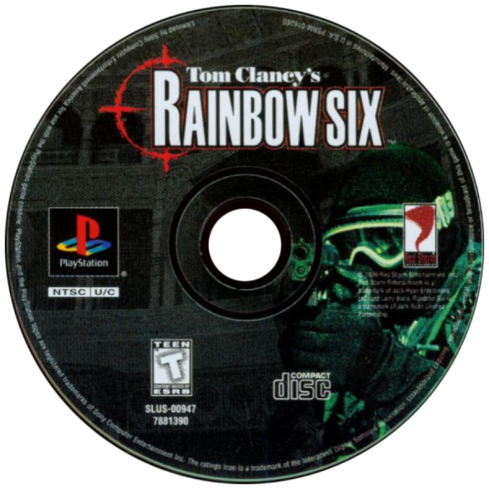Tom Clancy's Rainbow Six – PlayStation 1 (PS1) - for just $5.99! 