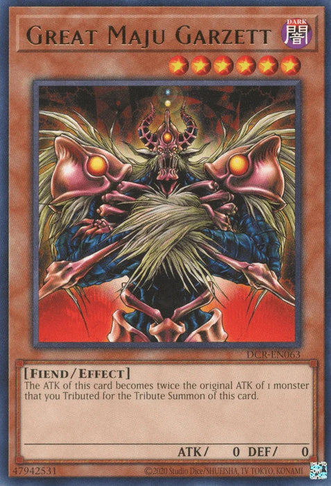 Great Maju Garzett [DCR-EN063] Rare - for just $0.50! 