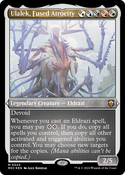 Ulalek, Fused Atrocity (Foil Etched) [Modern Horizons 3 Commander] - Just $3.45! Shop now at Retro Gaming of Denver