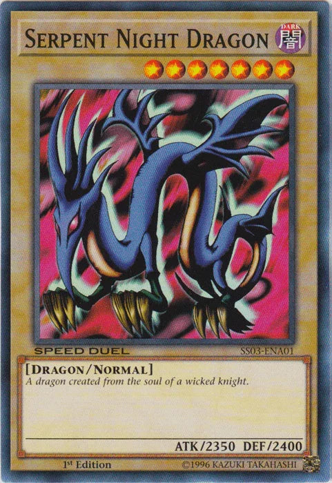 Serpent Night Dragon [SS03-ENA01] Common - for just $0.20! 
