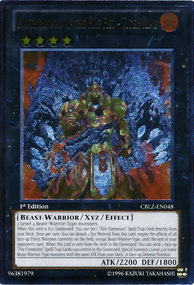 Brotherhood of the Fire Fist - Tiger King [CBLZ-EN048] Ultimate Rare - for just $7.05! 