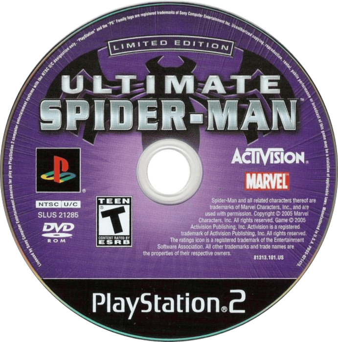 Ultimate Spider-Man Limited Edition – PlayStation 2 (PS2) - for just $39.99! 