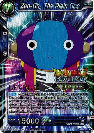 Zen-Oh, The Plain God (Level 2) (BT2-060) [Judge Promotion Cards] - for just $0.80! 