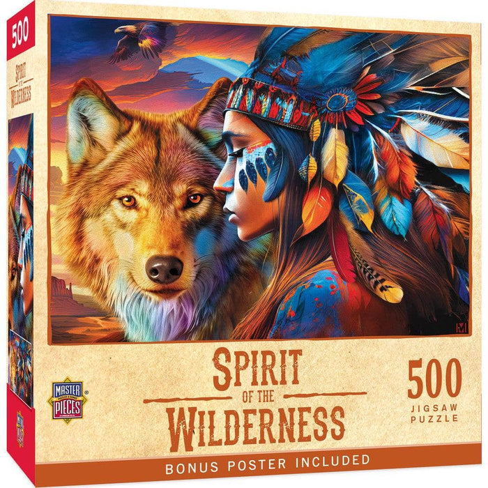 Tribal Spirit - Spirit of the Wilderness 500 Piece Jigsaw Puzzle - for just $14.99! 