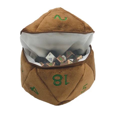 D&D Fey Wild D20 Plush Dice Bag - Just $18.99! Shop now at Retro Gaming of Denver