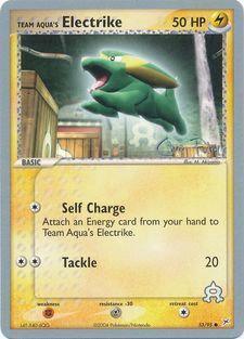 Team Aqua's Electrike (53/95) (Blaziken Tech - Chris Fulop) [World Championships 2004] - for just $2! 