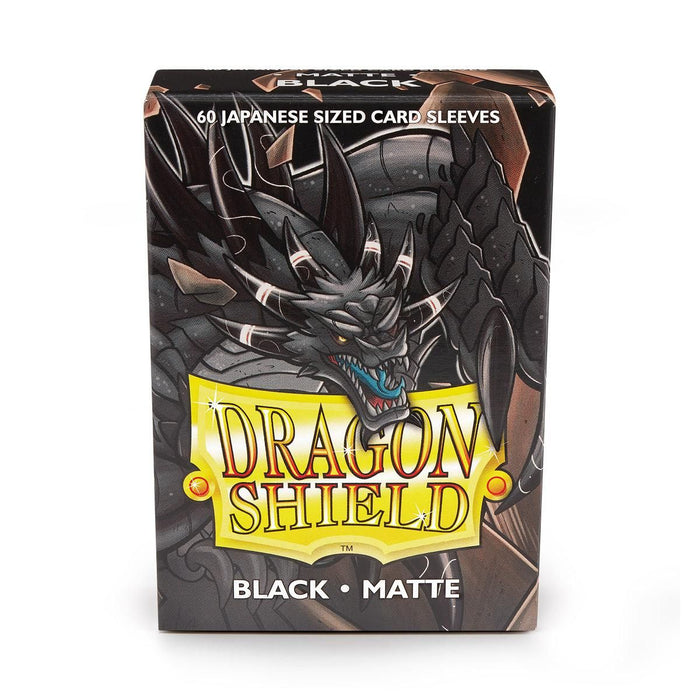 Dragon Shield: Japanese Size 60ct Sleeves - Black (Matte) - Just $0! Shop now at Retro Gaming of Denver