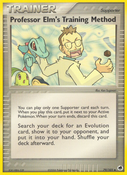 Professor Elm's Training Method (79/101) [EX: Dragon Frontiers] - Just $0.10! Shop now at Retro Gaming of Denver