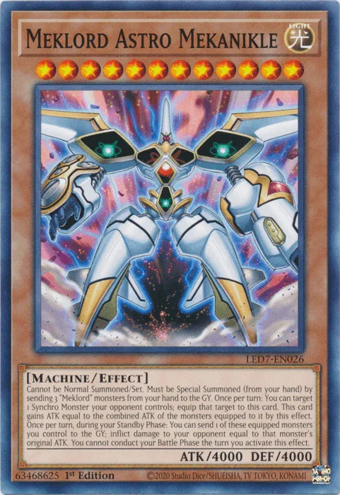 Meklord Astro Mekanikle [LED7-EN026] Common - for just $0.10! 