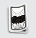 Cat Black and White Lovers Tarot Card Sticker - 3" - for just $3.50! 