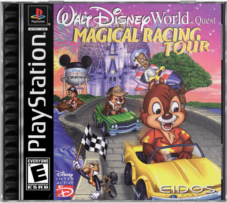 Walt Disney World Quest: Magical Racing Tour – PlayStation 1 (PS1) - for just $17.99! 