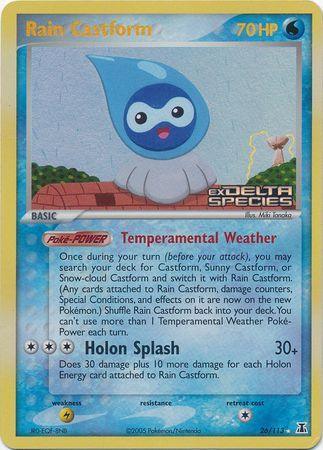 Rain Castform (26/113) (Stamped) [EX: Delta Species] - for just $8.40! 