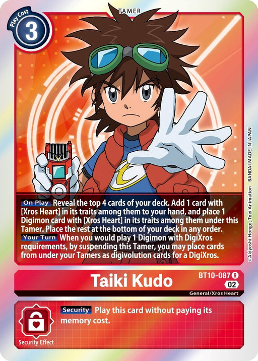 Taiki Kudo [BT10-087] [Xros Encounter] - Just $0.09! Shop now at Retro Gaming of Denver