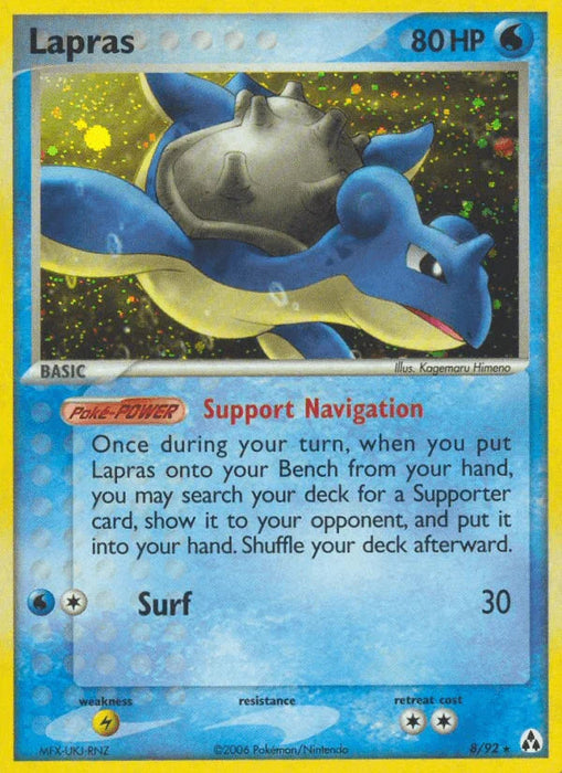 Lapras (8/92) [EX: Legend Maker] - for just $20.95! 