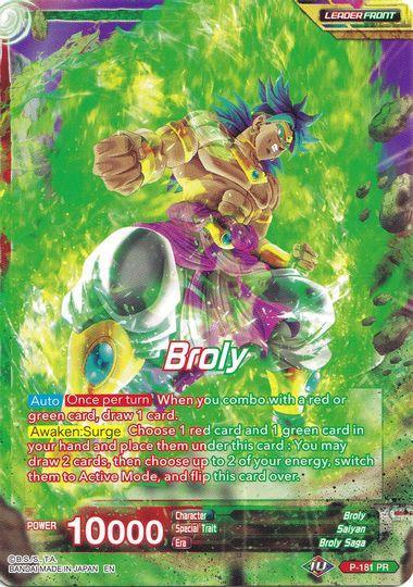 Broly // Broly, Surge of Brutality (Collector's Selection Vol. 1) (P-181) [Promotion Cards] - for just $4.75! 