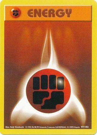 Fighting Energy (97/102) [Base Set Shadowless Unlimited] - for just $0.30! 