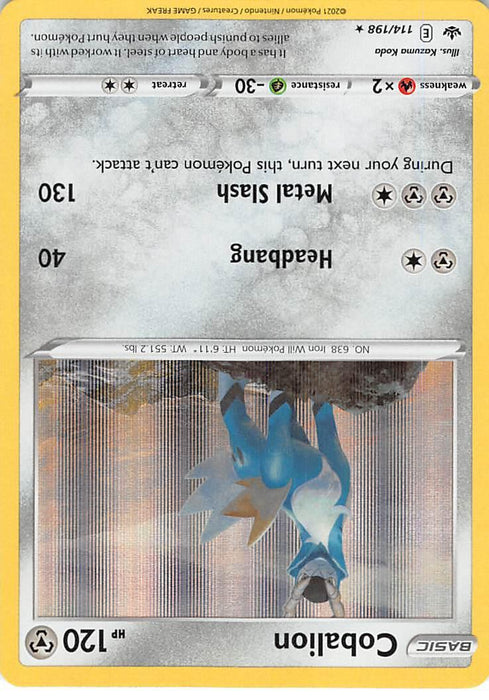 Cobalion (114/198) [Sword & Shield: Chilling Reign] - for just $0.10! 