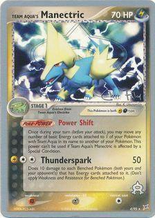 Team Aqua's Manectric (4/95) (Blaziken Tech - Chris Fulop) [World Championships 2004] - for just $0.90! 