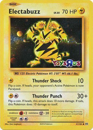 Electabuzz (41/108) (Toys R Us Promo) [XY: Evolutions] - for just $8.45! 