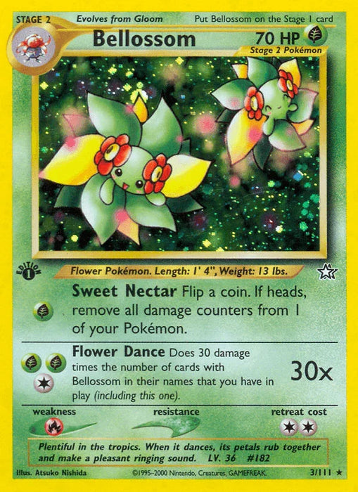 Bellossom (3/111) [Neo Genesis 1st Edition] - for just $31.85! 