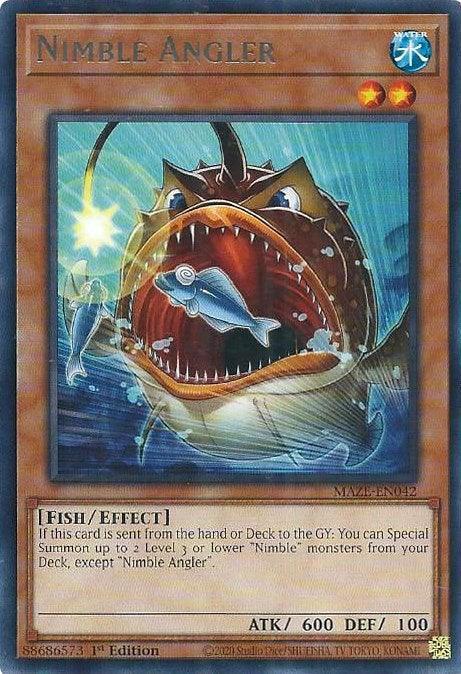 Nimble Angler [MAZE-EN042] Rare - for just $0.10! 