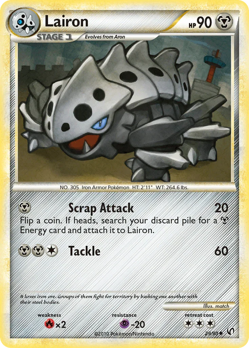 Lairon (29/90) [HeartGold & SoulSilver: Undaunted] - for just $0.25! 