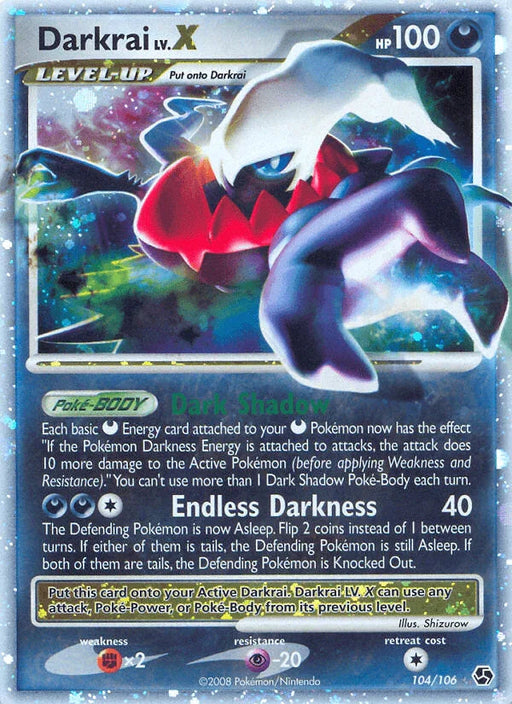 Darkrai LV.X (104/106) [Diamond & Pearl: Great Encounters] - for just $73.55! 
