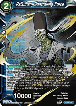 Paikuhan, Controlling Force (Gold Stamped) (P-356) [Tournament Promotion Cards] - for just $1.60! 