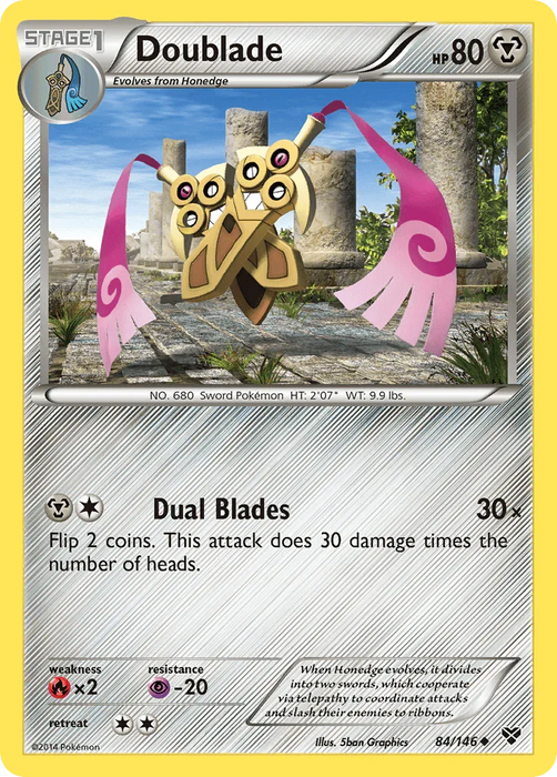 Doublade (84/146) [XY: Base Set] - for just $0.10! 