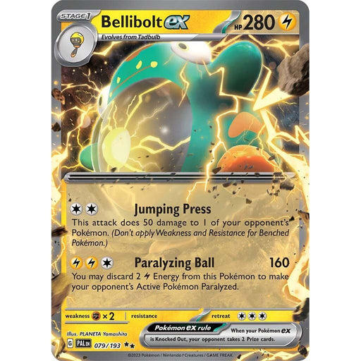 Bellibolt ex (079/193) [Scarlet & Violet: Paldea Evolved] - Just $0.38! Shop now at Retro Gaming of Denver