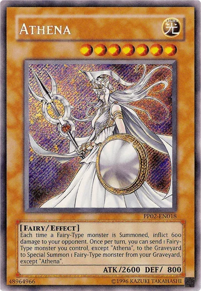 Athena [PP02-EN018] Secret Rare - for just $0.90! 