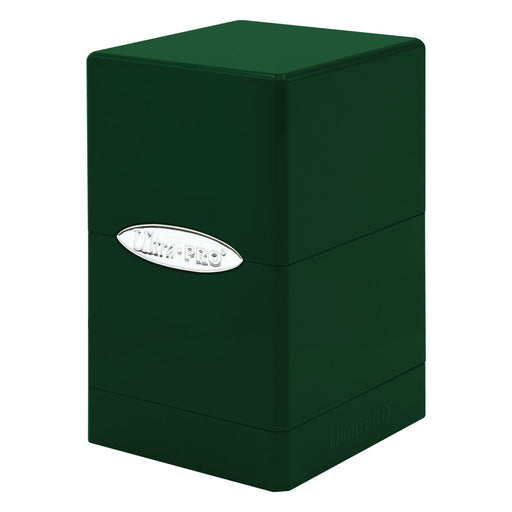 Ultra PRO: Satin Tower - Hi-Gloss Emerald Green - for just $0! 