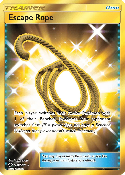 Escape Rope (163/147) [Sun & Moon: Burning Shadows] - for just $6.65! 