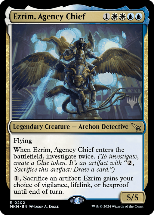 Ezrim, Agency Chief (PPMKM-202) - Murders at Karlov Manor Promos - for just $0.10! 