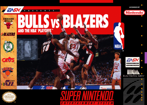 Bulls Vs Blazers and the NBA Playoffs – Super Nintendo Entertainment System (SNES) - for just $3.99! 