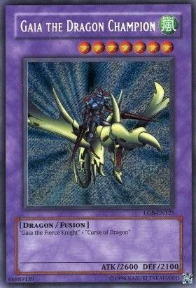 Gaia the Dragon Champion [LOB-EN125] Secret Rare - for just $5.90! 