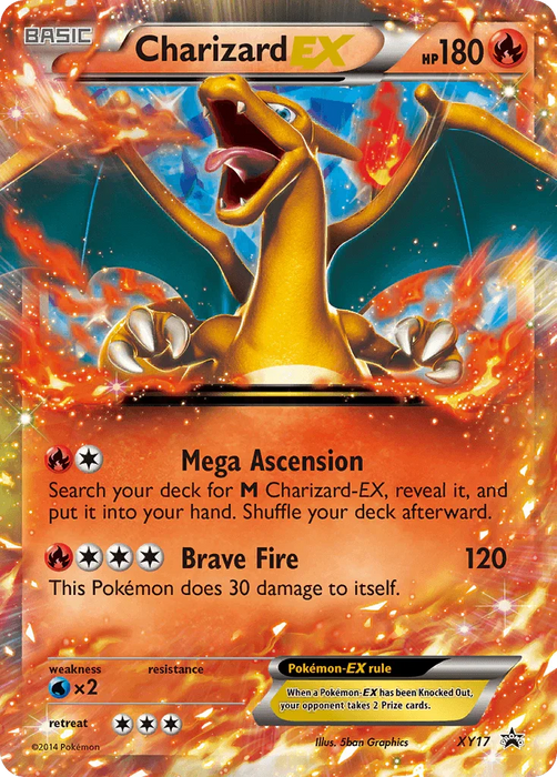 Charizard EX (XY17) [XY: Black Star Promos] - for just $14.05! 