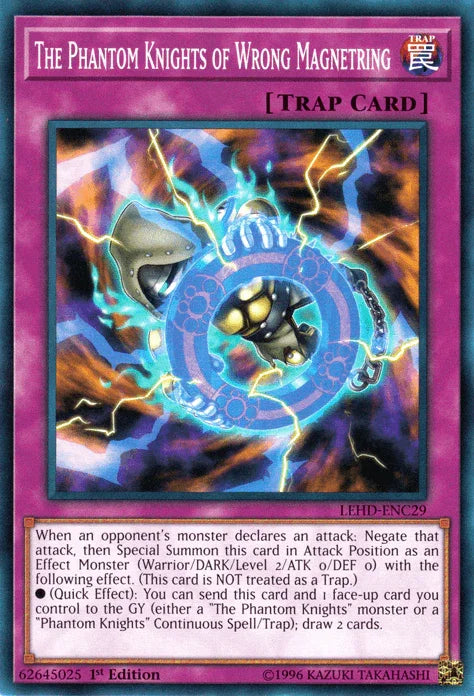 The Phantom Knights of Wrong Magnetring [LEHD-ENC29] Common - for just $0.10! 