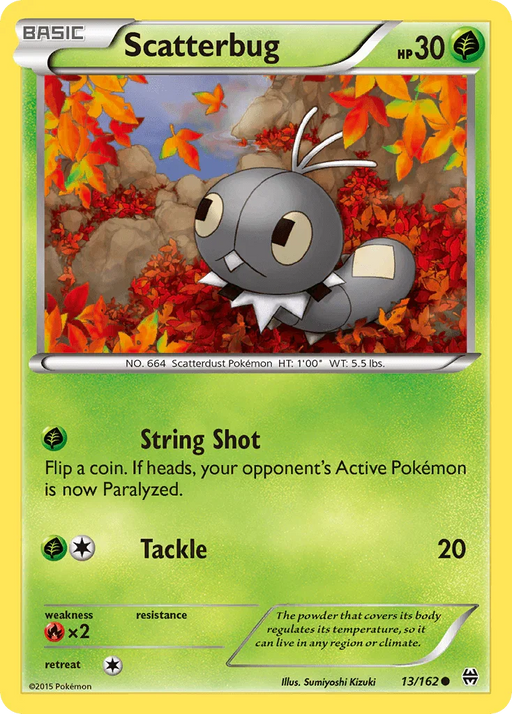 Scatterbug (13/162) [XY: BREAKthrough] - for just $0.10! 