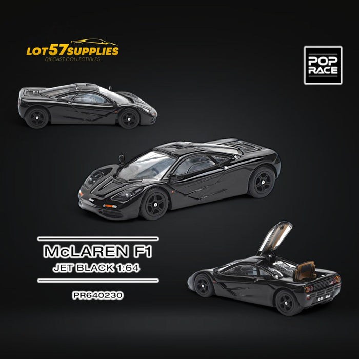 Pop Race McLaren F1 Jet Black 1:64 - for just $22.99! 