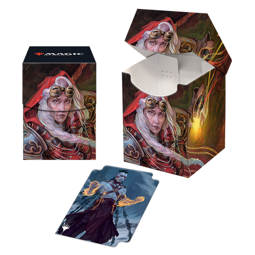 Ultra PRO: Deck Box - PRO 100+ (Dominaria United - Jaya, Fiery Negotiator) - Just $0! Shop now at Retro Gaming of Denver